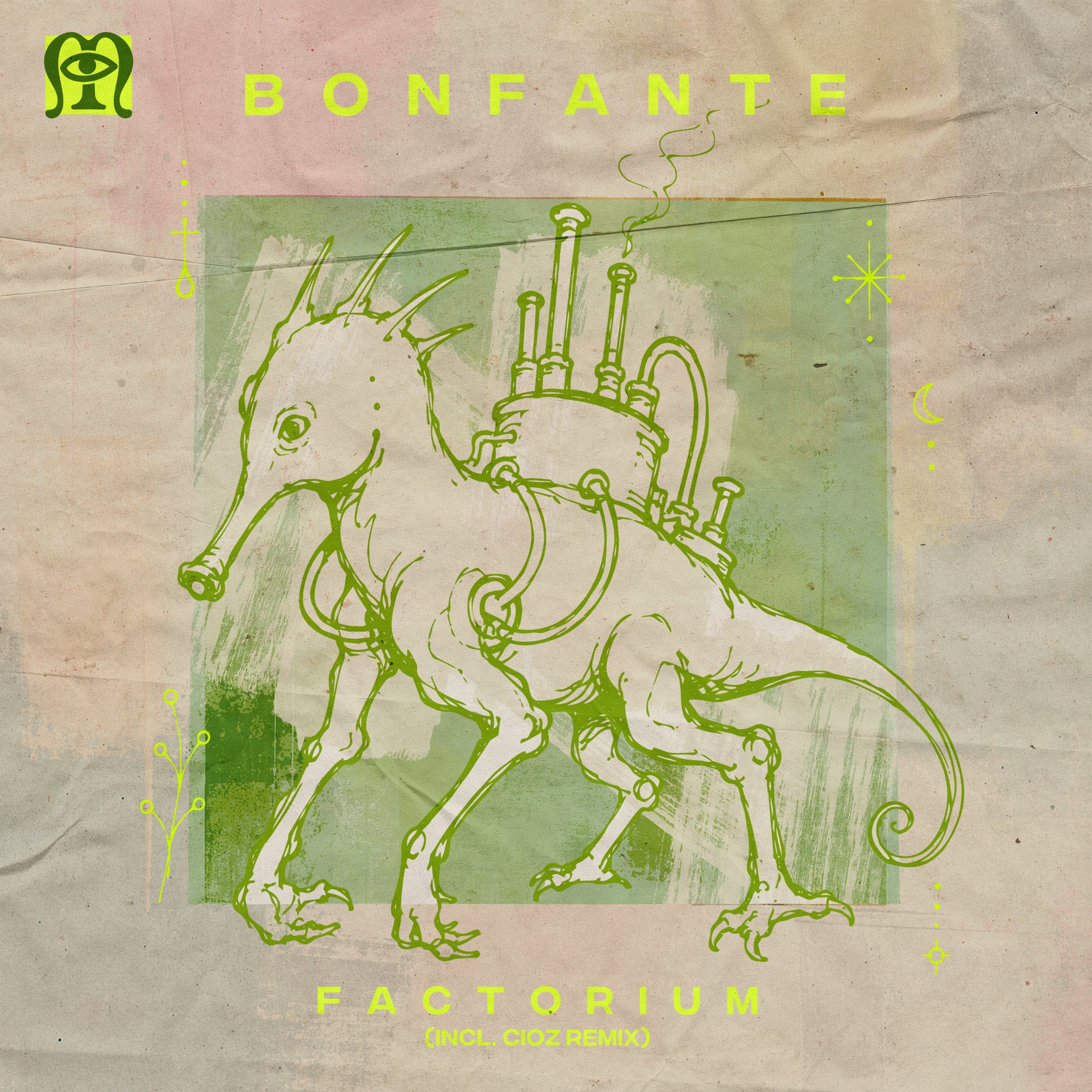 Factorium EP by Bonfante, CIOZ cover artwork